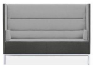 Plain Veronica Sofa, Color : Black & Silver, Filling Material : Foam