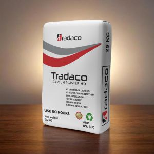 TRADACO HD gypsum plaster powder, Color : White, Weight : 5KG