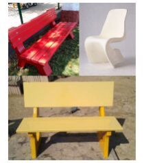 FRP Garden Benches