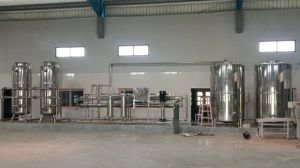 Automatic Mild Steel Industrial Bottle Water Treatment Plant