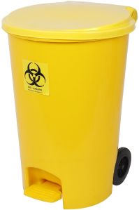 KC Green Plastic Bio Medical Waste Bin 55L