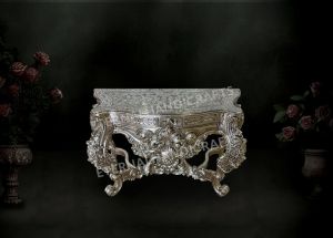 German Silver Console Table