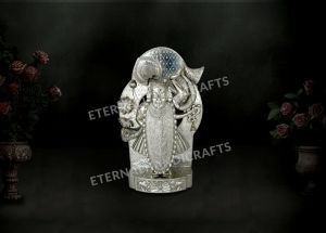 German Silver God Shrinathji Idol