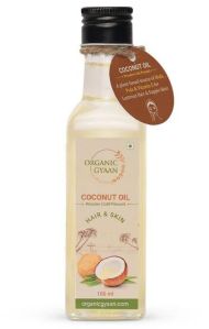 Good for Skin and Health Organic Gyaan Coconut Oil - Wooden Cold Pressed