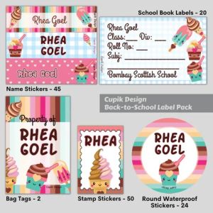 Icecream - Back To School Label Pack