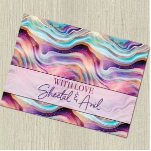 Wavy Colour Gift Notecards