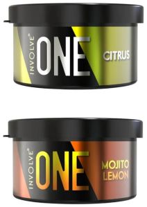 One Citrus & One Mojito Lemon Fragrance Organic Car Perfume Combo