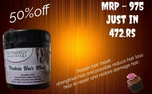 White Gel Oxynergy Protein Hair Mask