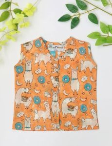 No Drama Llama- Cotton Nightsuit for Kids
