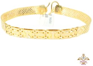 22 Kt Mens Gold Bracelet Br005