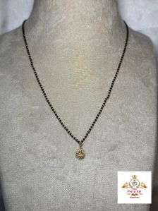 22 Kt Light Weight Gold Mangalsutra Lwj117