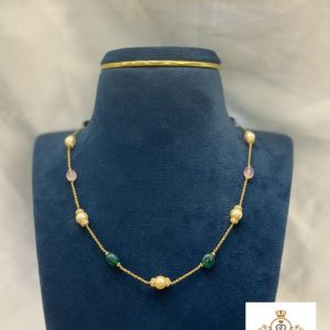 22 KT LIGHT WEIGHT GOLD Necklace LWJ103