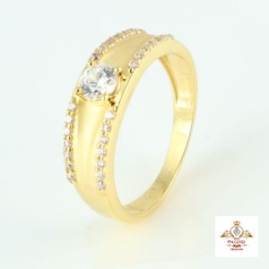 22 Kt Mens Gold Band Ring Fr002