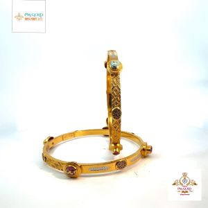 Ladies Gold Bangle Set Bn006