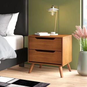 Adonis Two Drawer Bedside Table