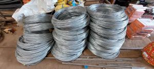 Micon Polished Galvanized Iron GI Binding Wire, Color : Grey