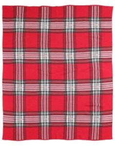 Cotton Lurex Christmas Throws