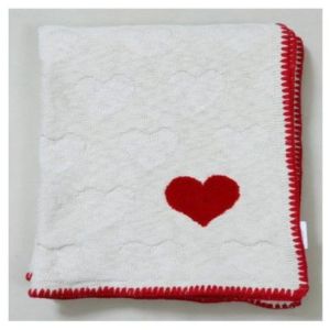 Inspiia Printed Pure Cotton Valentine Throws 127X152 CM