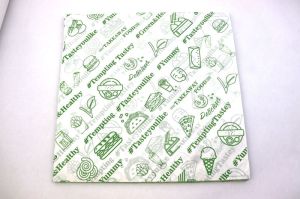 RK Plain Food Wrapping Paper Shawarma, Color : White Coustomize
