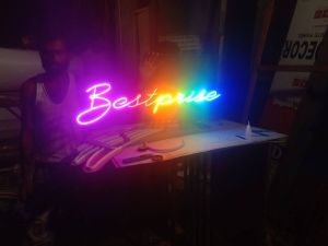 Acrylic Neon Sign Board, Color : Customize