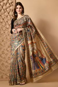 Tussar Silk Saree