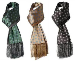 Printed Ladies Silk Scarves