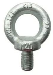 Polished Stainless Steel Eye Bolts, Color : Metallic, Length : 50 Mm