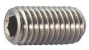 Stainless Steel Grub Screws, Color : Grey for Fittings Use