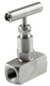 Polished Stainless Steel Needle Valve, Color : Grey for Water Fitting