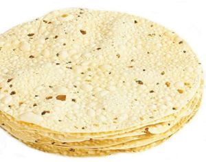 White Urad Dal Papad, Speciality : High In Protein