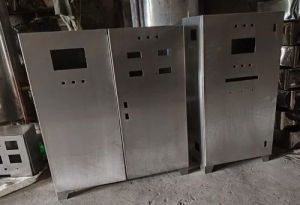 Polished Rectangular Stainless Steel Panel Box, Color : Silver