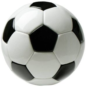 Checked PU Soccer Ball, Color : Muticolor For Sports Playing