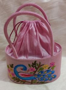 Printed Potli Bags, Color : Multicolor