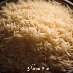 Common Indian Sharbati Rice, Variety : Long Grain For Human Consumption