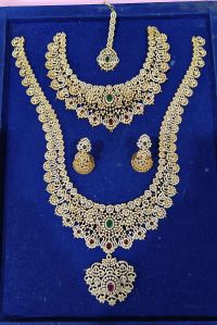 Artificial Bridal Necklace Set