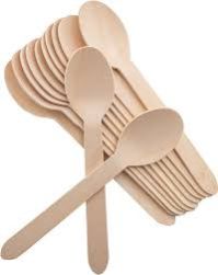 Plain Wooden Spoon 14cm, 16cm For Home, Restaurant