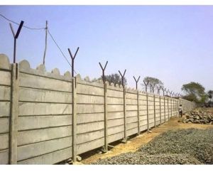 45 Mm Cement Readymade Compound Wall