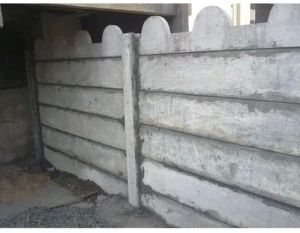 50 Mm Cement Readymade Compound Wall