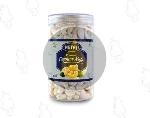 Netaji Raw 400gm Premium Cashew Nuts, Color : Creamy