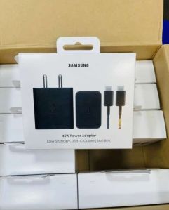 Samsung Mobile Charger, Color : Black