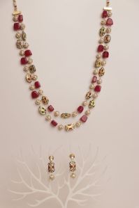 Art No. 350A Beaded Necklace Set