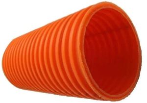 Orange Double Wall Corrugated Pipe