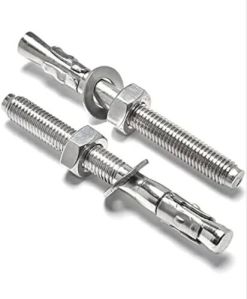 Polished Stainless Steel Wedge Anchor Fastener, Color : Silver