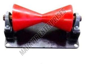 Steel Nylon HDD Machine Pipe Pulling Roller, Color : Red