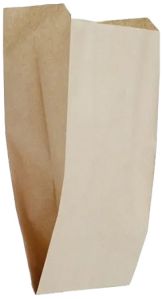 V Bottom Paper Pouch, Color : Brown 14x10inch For Food Industry