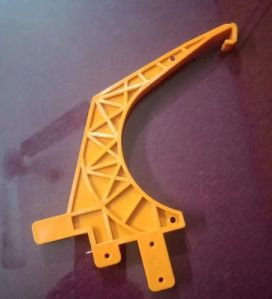 Plastic Layer Feeder Support Clamp, Color : Yellow For Poultry Farm