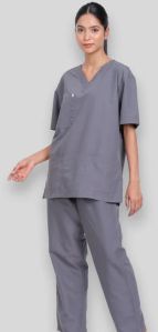 Veda V- Neck Sage Grey Women Scrub