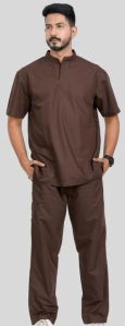 TRIYAANSH MEDIX Polyester Cotton Scrub Suit M, XL, XXL, XXXL