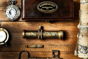 Nautical Bronze Solid Brass Sextant