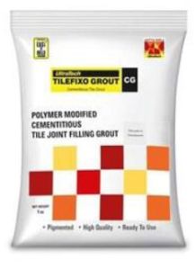 Ultratech Grout CG Tilefixo Tile Adhesive, Packaging Type : Bag